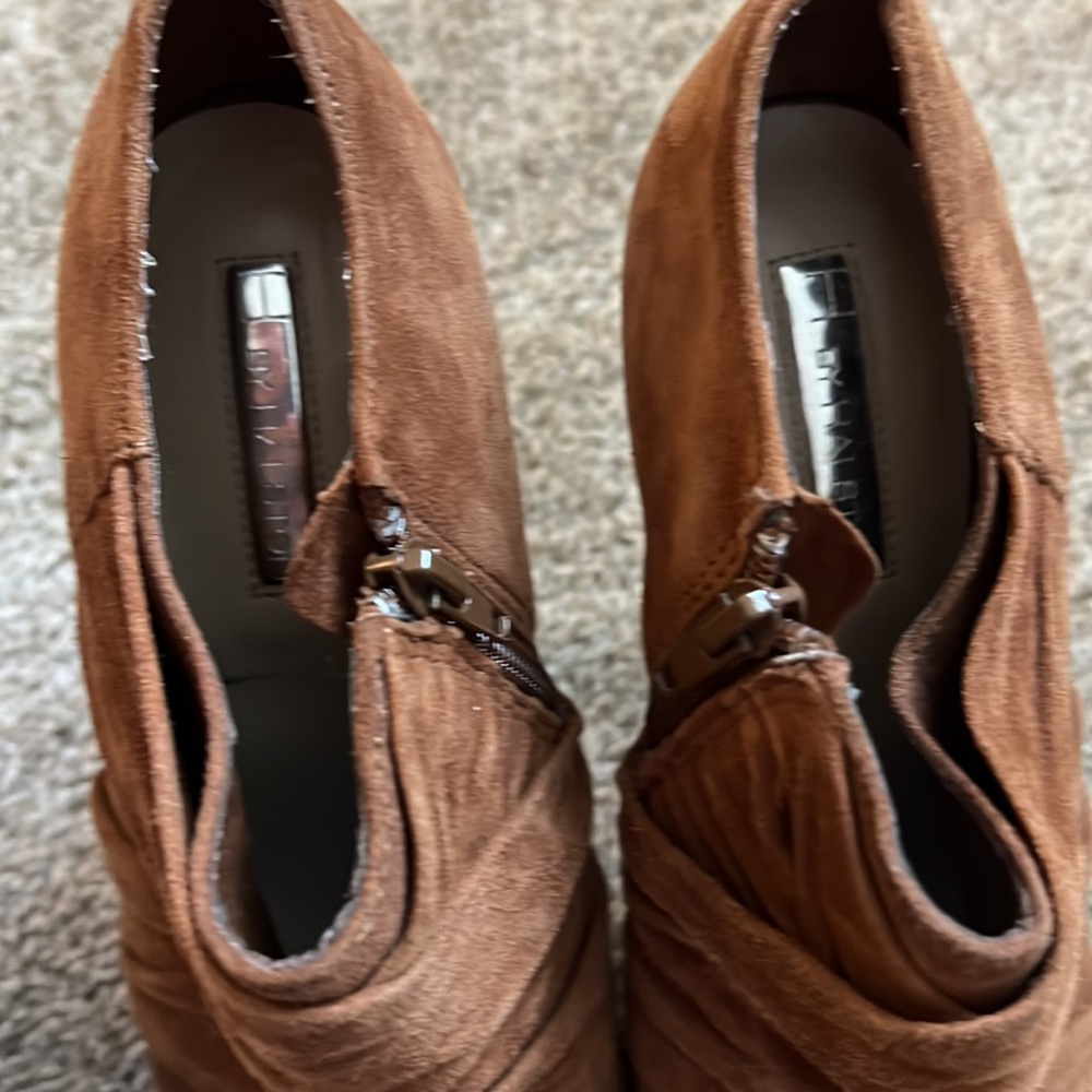H by Halston Platform Suede booties - Picture 8 of 9